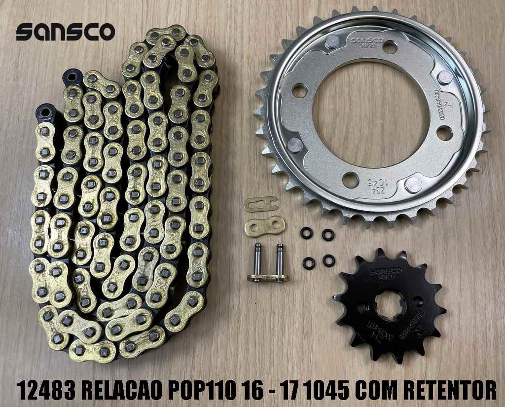 RELACAO POP 110  1045 C/RETENTOR