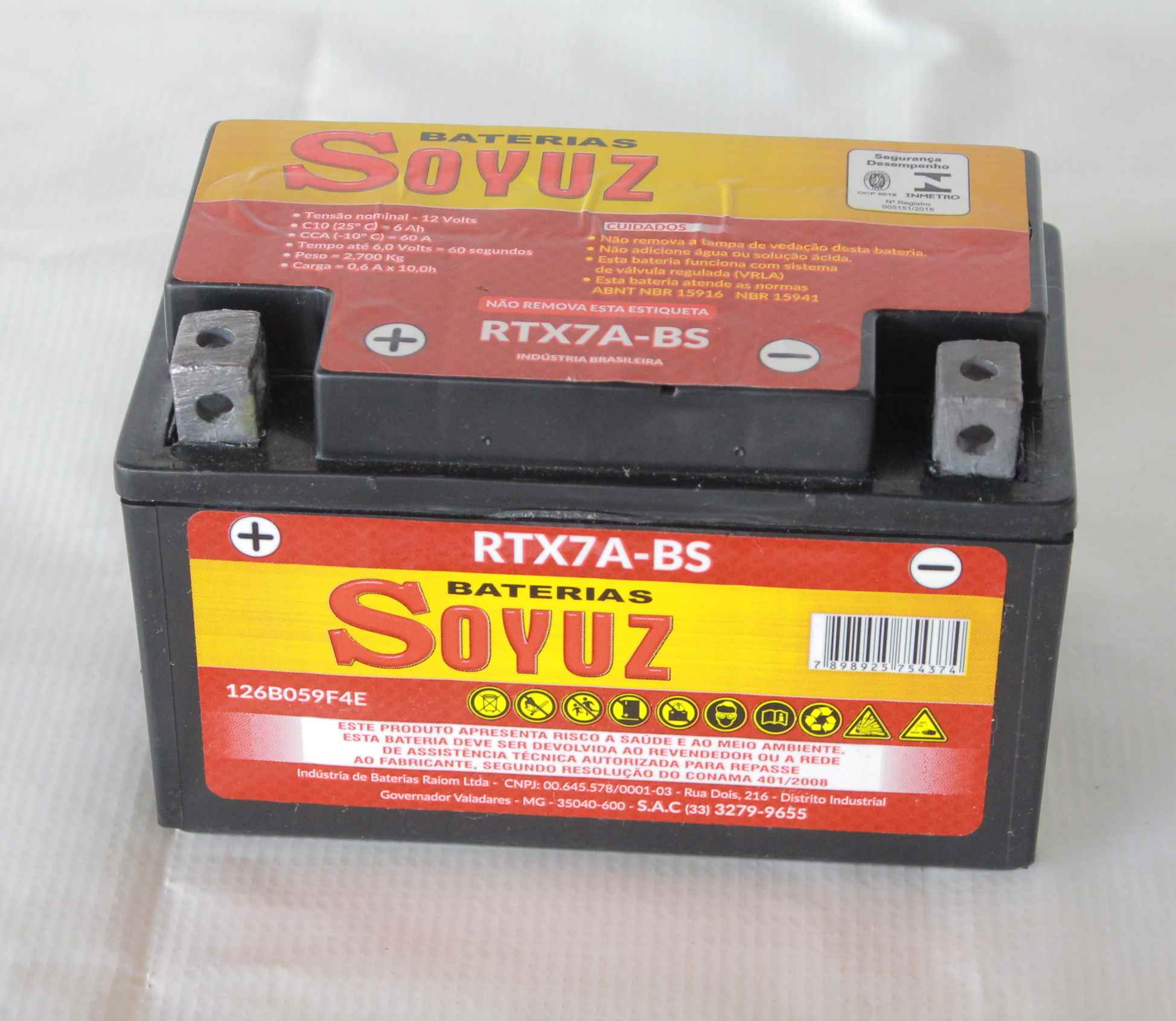 BATERIA SUZ AN125 BURGMAN SELADA