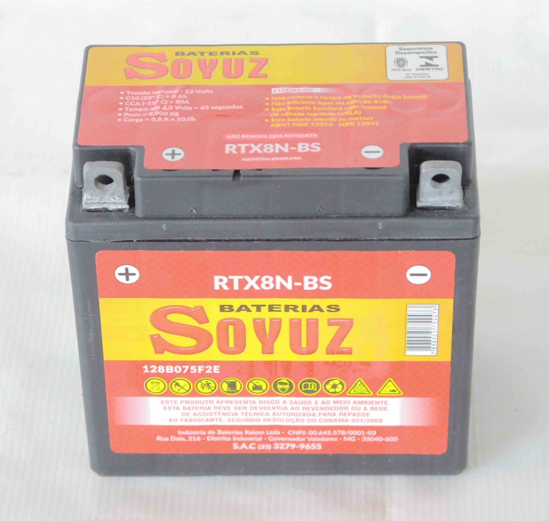 BATERIA SUZ YES125/INTRUDER125 SELADA