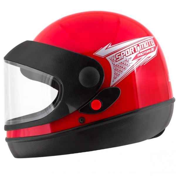 CAPACETE SPORT MOTO SM VERM 58 AUTOMATICO