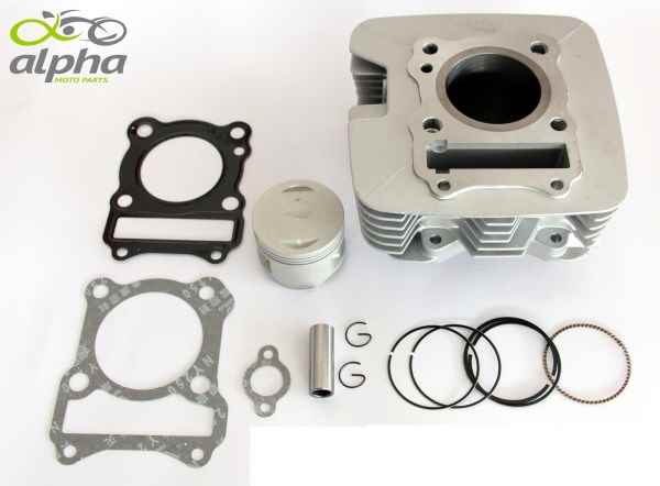 CILINDRO MOTOR SUZ YES125 04/16 (KIT PISTAO/ANEIS/CILINDRO)