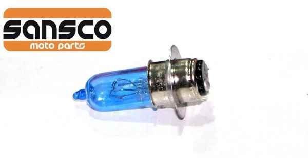 LAMPADA FAROL BI IODO BIZ100 12V 35/35 ESPORT BIZ100 AZUL