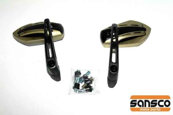 ESPELHO RET MINI MOD SPEED 6568 BRONZE (ESPORTIVO)