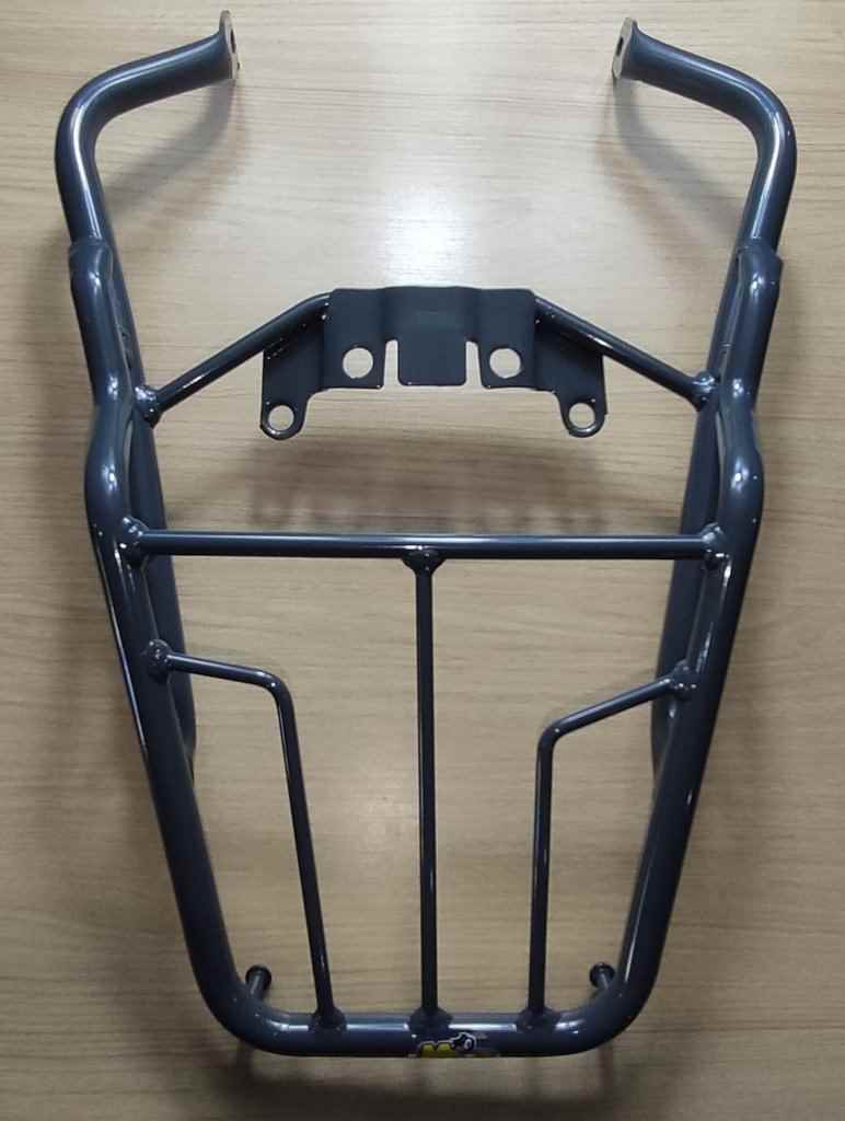 BAGAGEIRO NXR125/150 03/08 FIXO CHASSIS CINZA