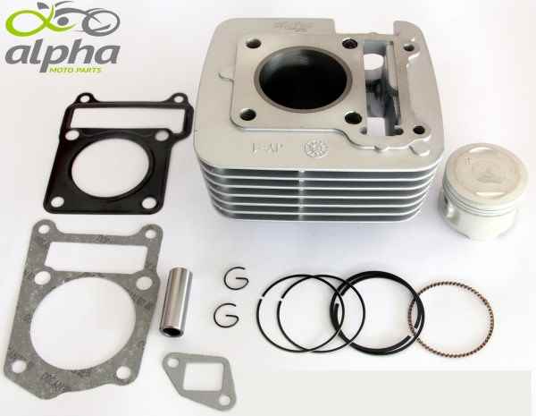 CILINDRO MOTOR YAM YBR125 00/08/YBR125 FACTOR 09/16/XTZ125 04/15/TTR125 08 (KIT