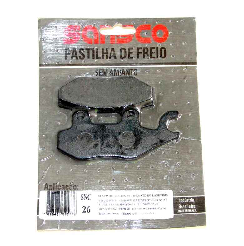 PASTILHA FREIO DIANT XTZ125/XTZ250 LANDER/YES125