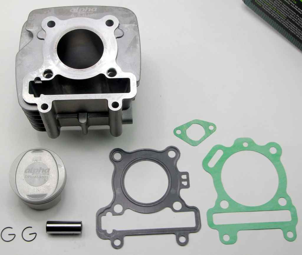 CILINDRO MOTOR YAM CRYPTON115 10/16 (KIT PISTAO/ANEIS/CILINDRO)