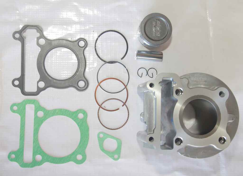 CILINDRO MOTOR YAM NEO115 05/12 (KIT PISTAO/ANEIS/CILINDRO)