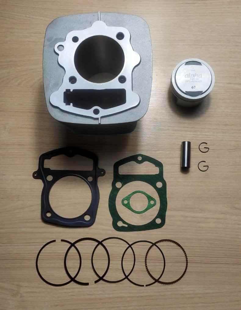 CILINDRO MOTOR CRF230 03/20 MOD 240CC (KIT PISTAO/ANEIS/CILINDRO)