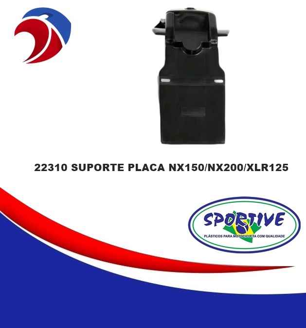 SUPORTE PLACA NX 150/NX 200/XLR125