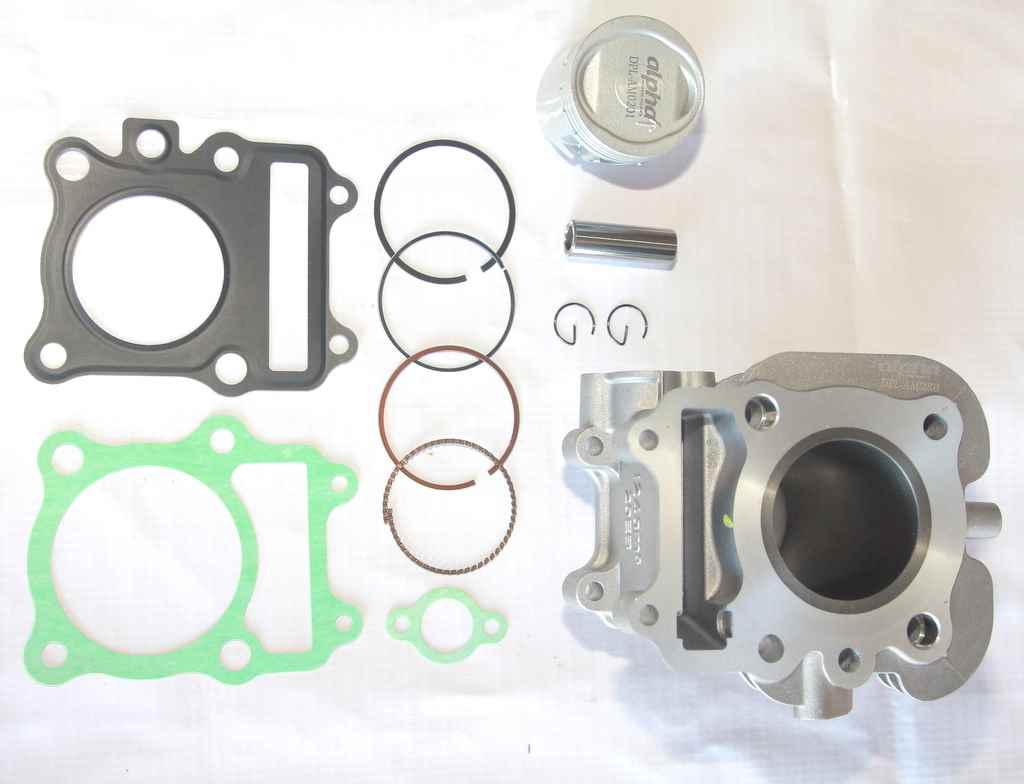 CILINDRO MOTOR BURGMAN 125 06/10 (KIT PISTAO/ANEIS/CILINDRO)