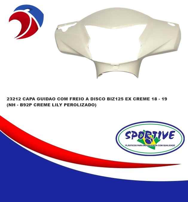 CAPA GUIDAO BIZ125 EX CREME 18/23