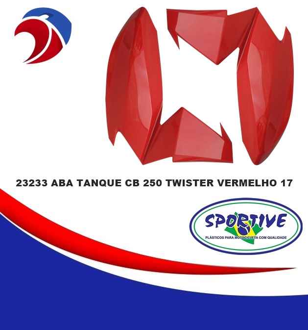 ABA TANQUE CB 250 TWISTER VERM 17