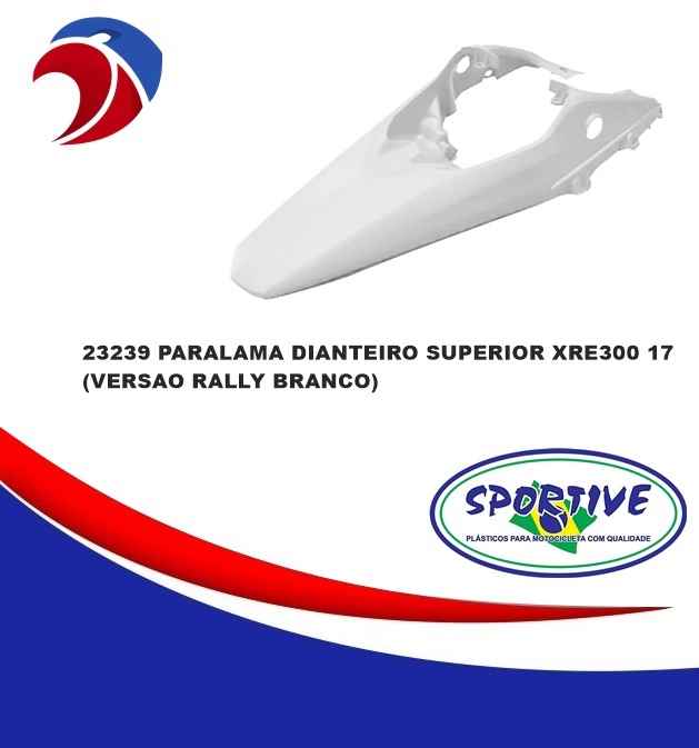 PARALAMA DIANT XRE300 VERSAO RALLY BCO 17 SUPERIOR