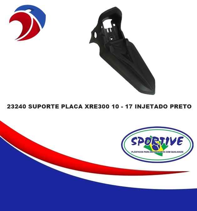 SUPORTE PLACA XRE300 10/17