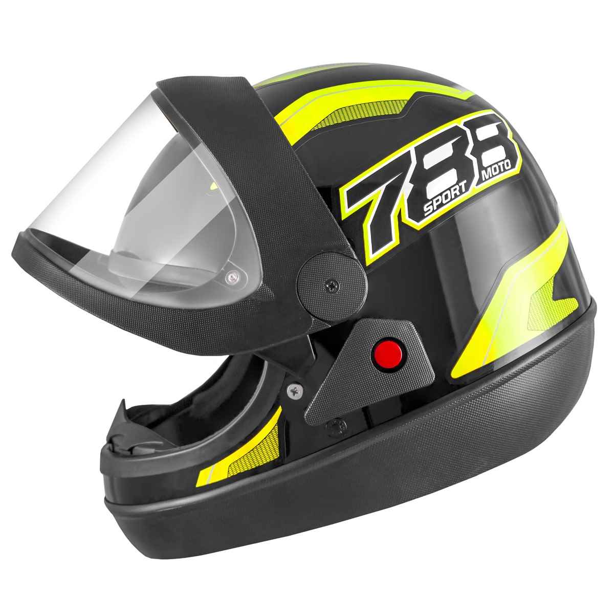 CAPACETE NEW SPORT MOTO SM 788 PTO/AMAR 56 AUTOMATICO