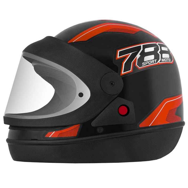 CAPACETE NEW SPORT MOTO SM 788 PTO/LAR 56 AUTOMATICO