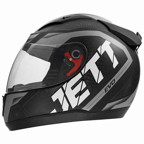 CAPACETE JETT MODELO EVO LINE FOSCO CINZA 56