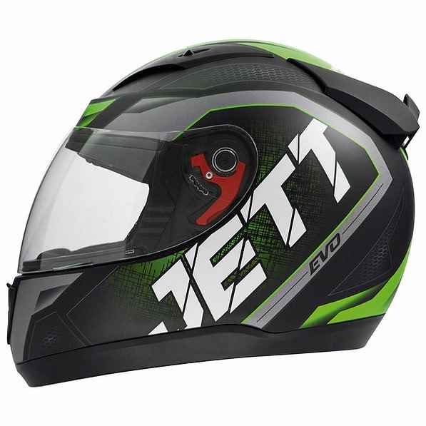 CAPACETE JETT MODELO EVO LINE FOSCO VERDE 56