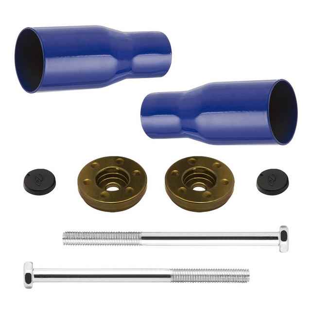 CONE LATERAL SLIDER AZUL  (PAR CONES+PARAF.+ACAB. ALUM.+TAMPAS PLAST.)