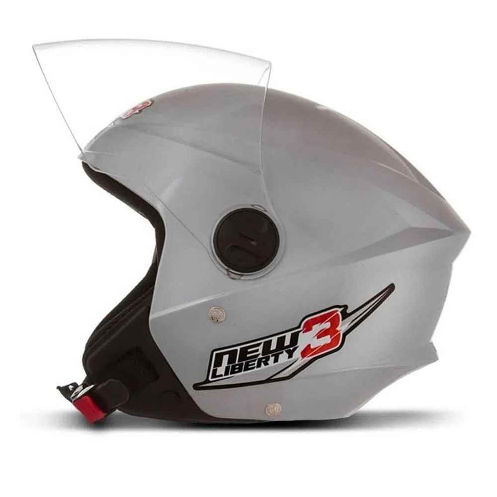 CAPACETE NEW LIBERTY 3 PRATA 58