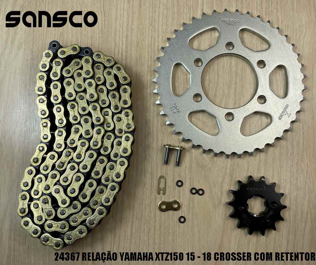 RELACAO YAM XTZ 150 CROSSER C/RETENTOR