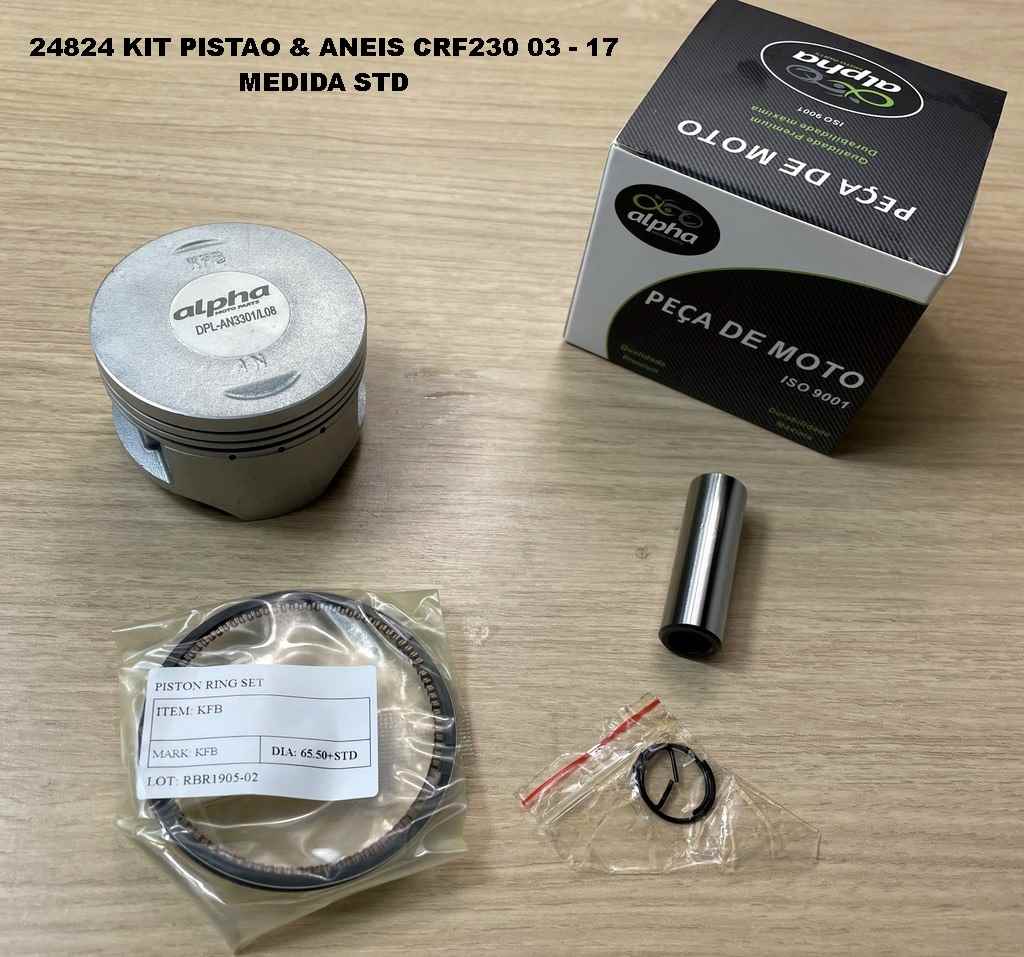 PISTAO CRF230 F 03/17 (KIT PISTAO/ANEIS) STD