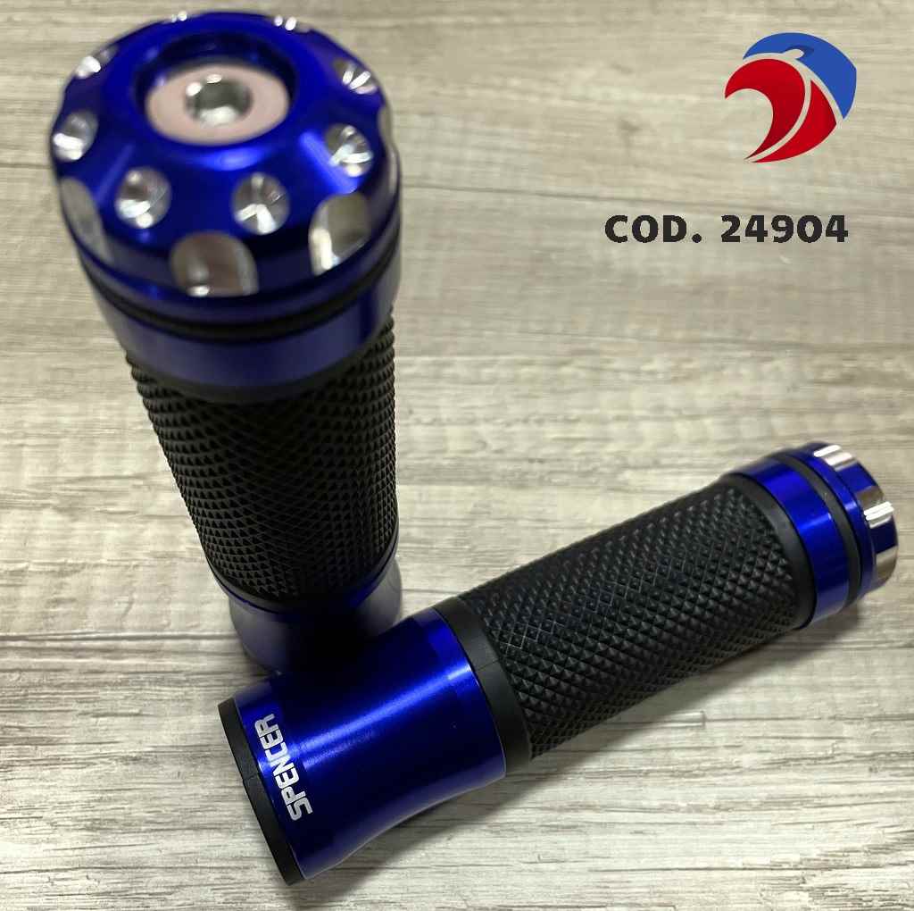 MANOPLA MOD SATURNO 808 ALUMINIUM AZUL