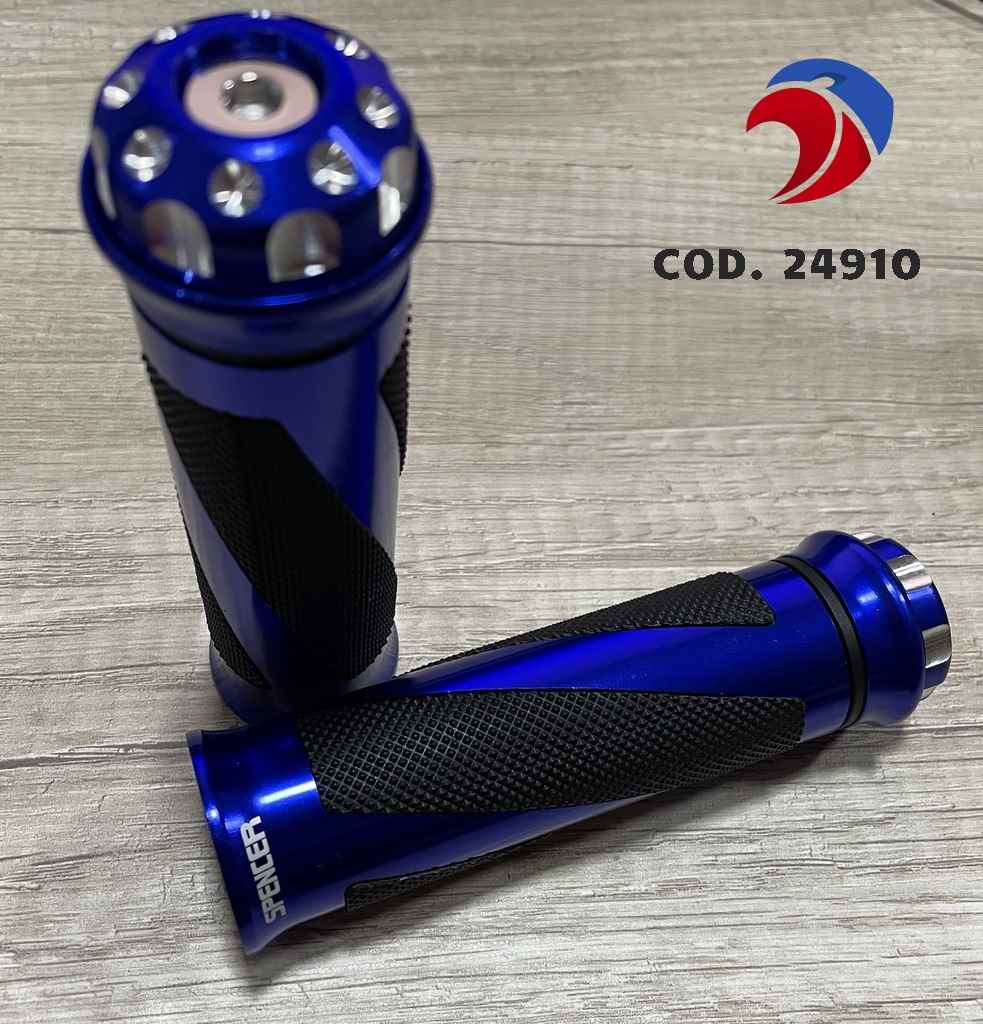 MANOPLA MOD ESPIRAL  ALUMINIUM AZUL