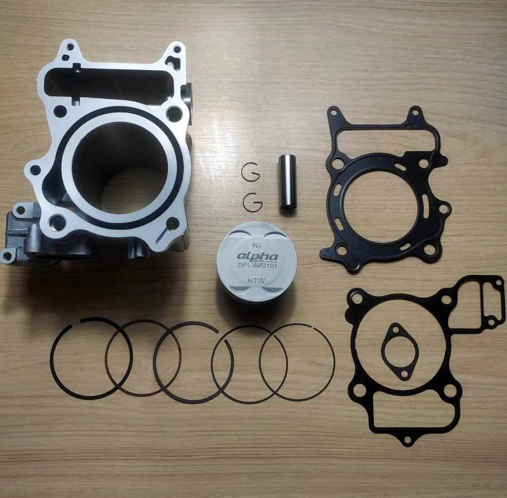 CILINDRO MOTOR SH300 I 16/21 (KIT PISTAO/ANEIS/CILINDRO)