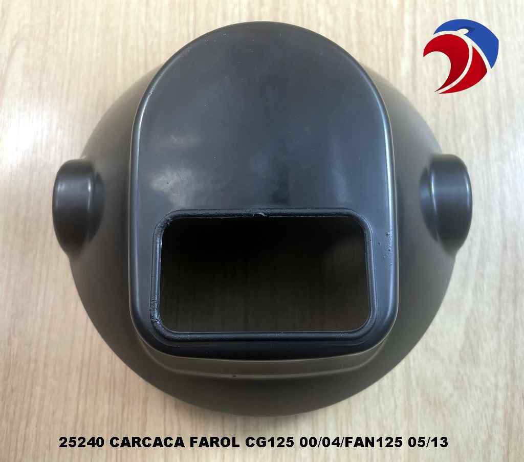 CARCACA FAROL CG125 00/04/FAN125 05/13