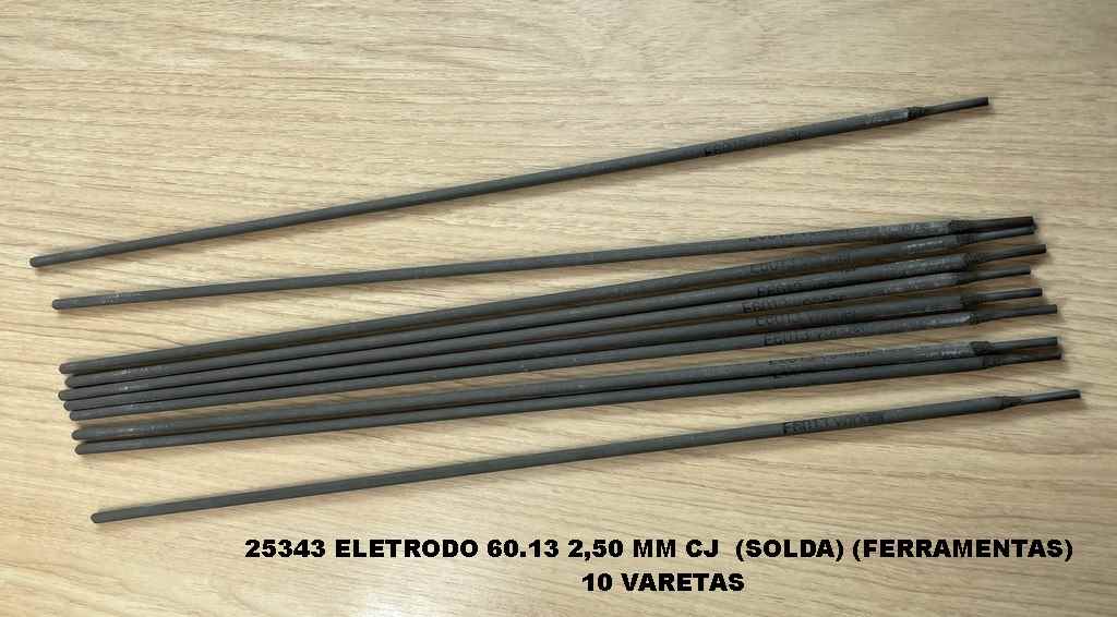 ELETRODO 60.13 2,50MM (CX COM 10 VARETAS)