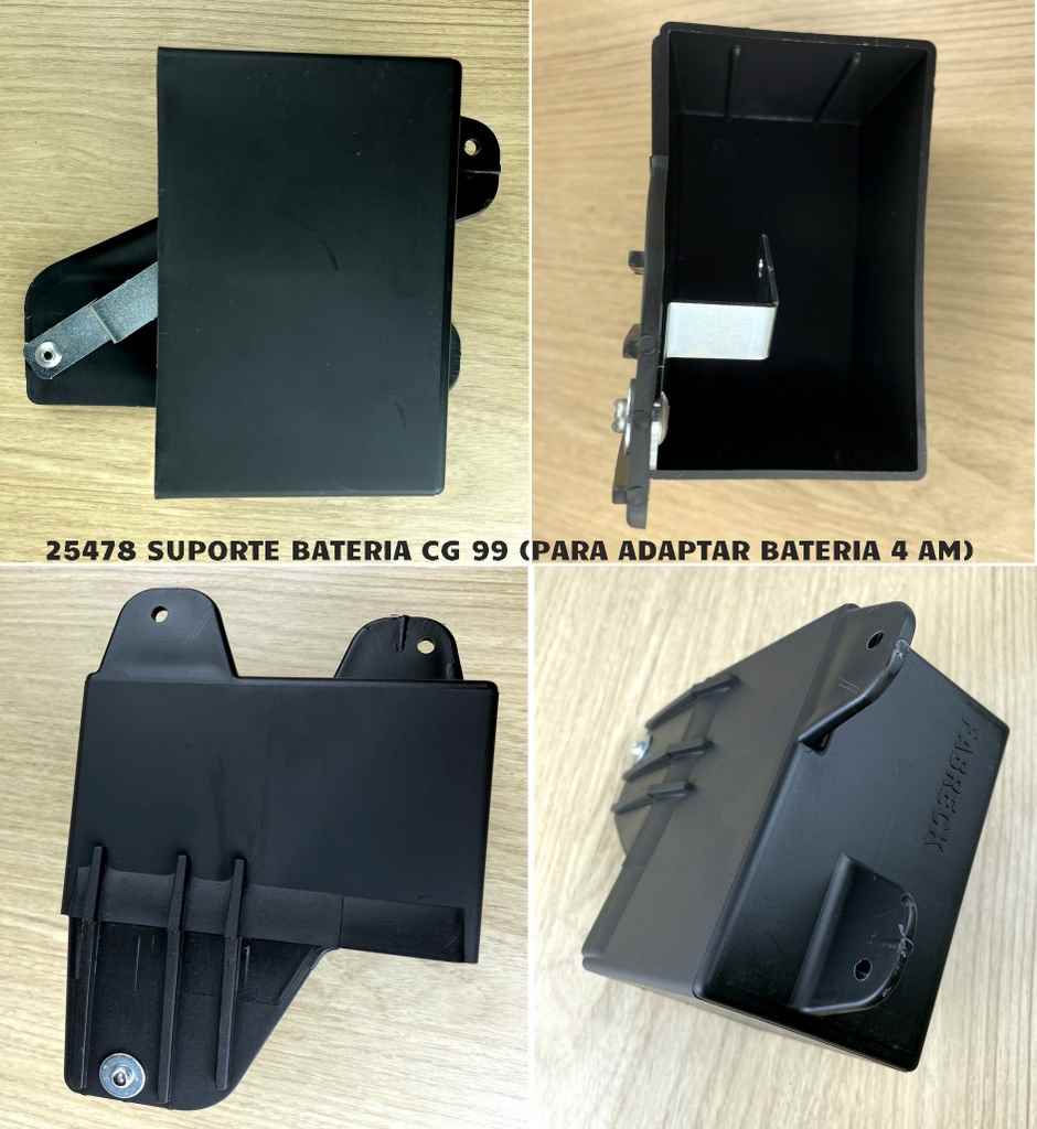 SUPORTE BATERIA CG 99 (PARA ADAPTAR BATERIA 4 AM)