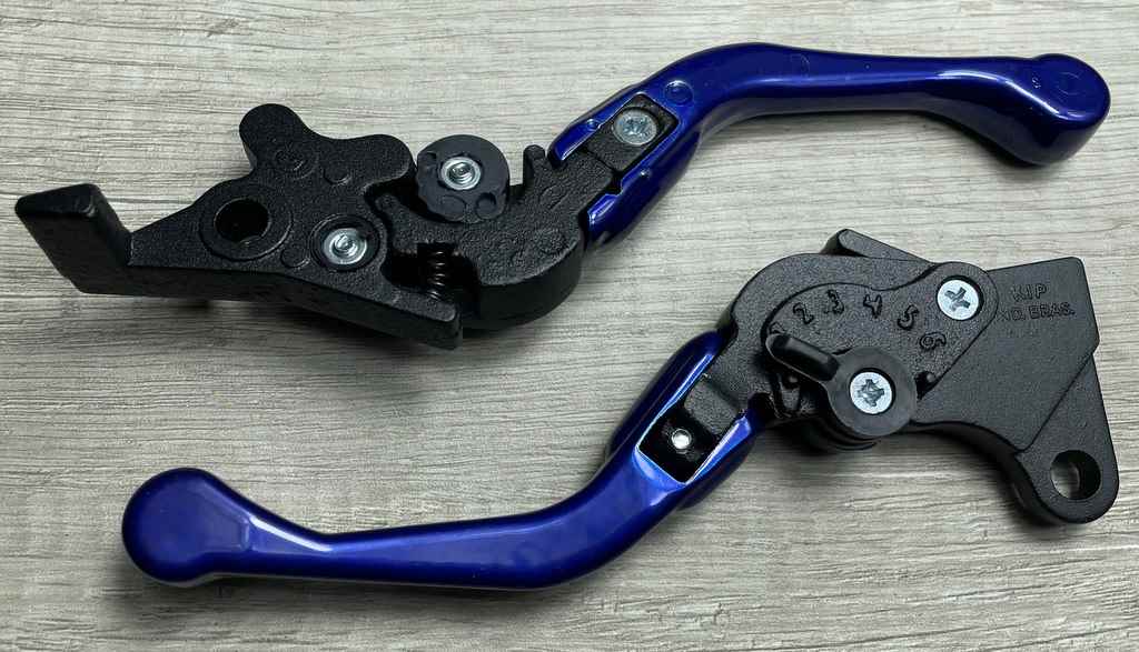 MANETE MINI ESPORT REG DOBRAVEL CB300/CBX250/CB250 AZUL PAR