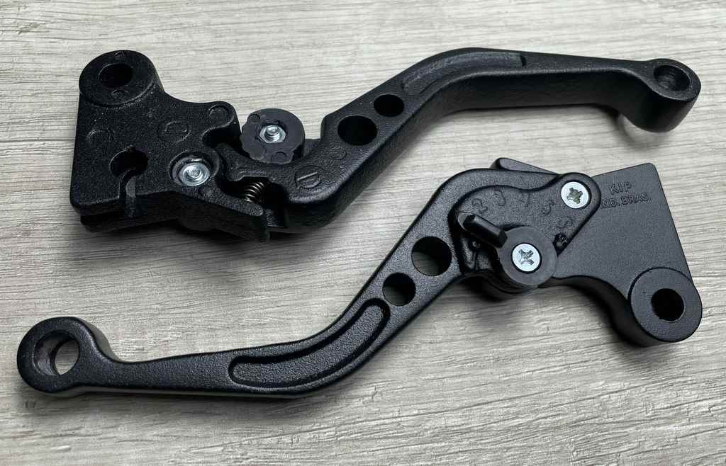 MANETE MINI ESPORT REG CG125/CG150 PRETO PAR (FREIO LONA)