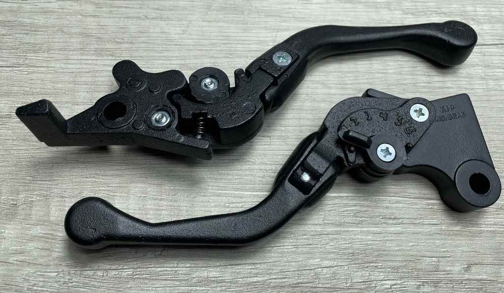 MANETE MINI ESPORT REG DOBRAVEL CG125/CG150 PRETO PAR (FREIO DISCO)