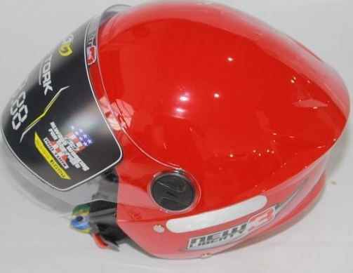 CAPACETE NEW LIBERTY 3 VERMELHO 60