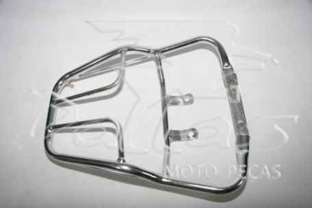 BAGAGEIRO CG150 09/13/FAN125/150 09 - 13 FIXO CHASSIS CROMADO